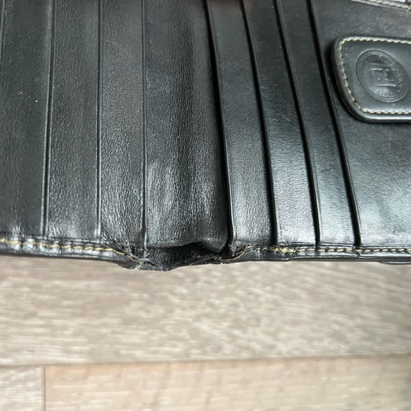 Fendi Vintage Pequin Stripe Bi-Fold Wallet - Picture 7 of 9